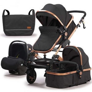 cheap good baby 360 stroller cars prams walker pushchair poussette carrier kinderwagen carrito de bebe wagon with car seat 3 in1