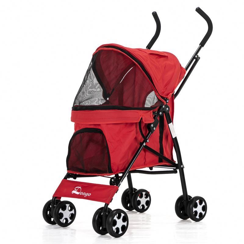 801 Lightweight Umbrella Pet Stroller Folding Dog Cart