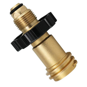 gas regulator valve propane refill adapter