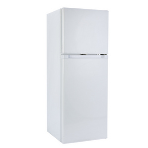 BCD-142  Double Doors Top Freezer Solar Refrigerator With Lock