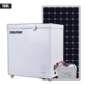 158 liter solar power refrigerator freezer