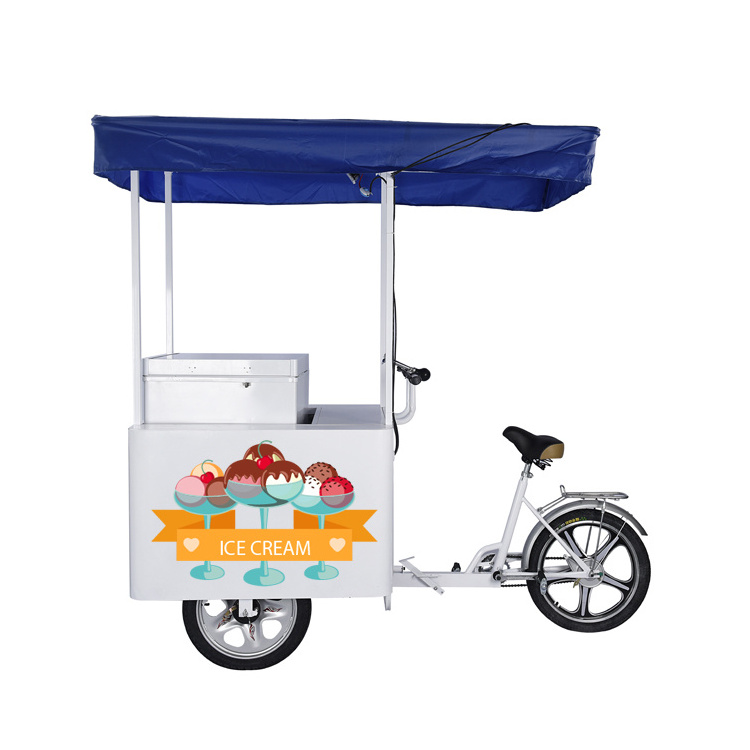 3 wheel ice cream bike/electric food trike delivery tricycle cargo tricycle for sale