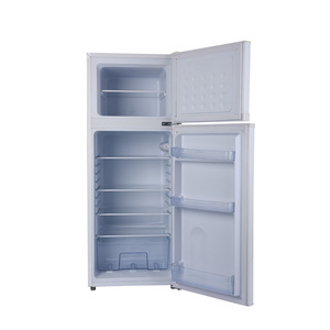 New solar powered portable fridge  12V 24V DC gas household fridge 178 Liters top freezer high quality refrigerator