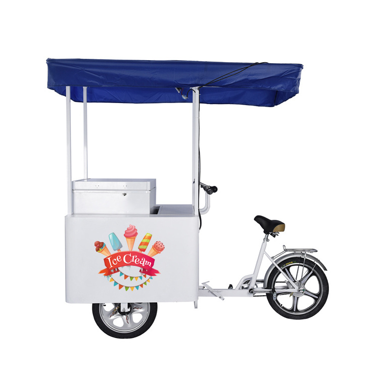 3 wheel ice cream bike/electric food trike delivery tricycle cargo tricycle for sale