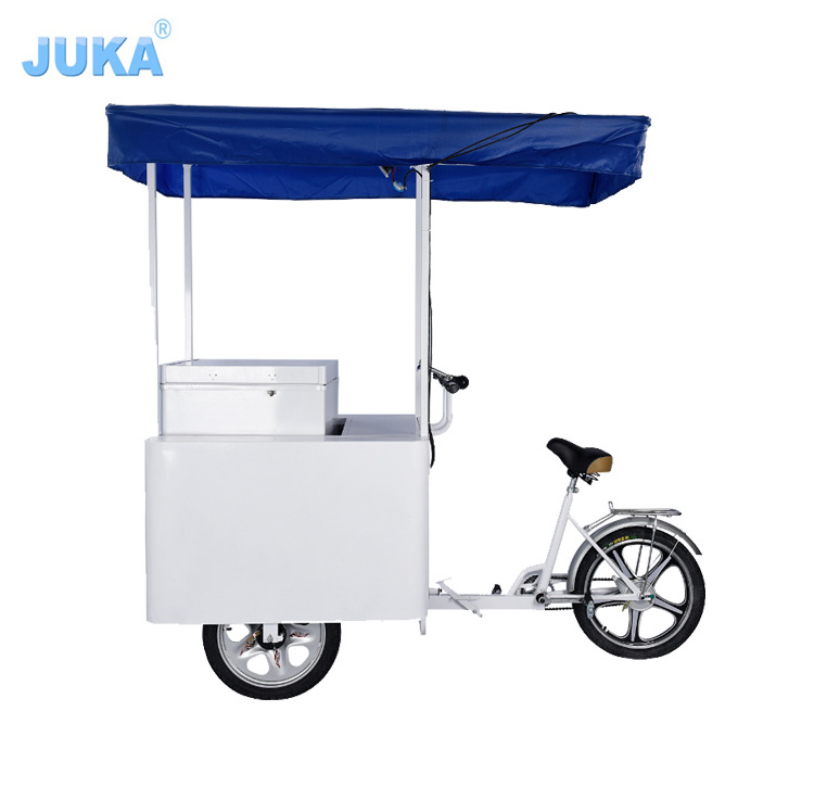 High quality DC 12v24v solar powered ice cream trike  motorcycle  with ice cooler bike  thermostat