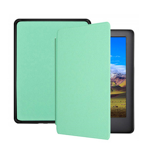 Factory Wholesale Luxury Leather Ebook Cover Paperwhite 4 Case With TPU Soft Back For kindle Paperwhite4 10th Gen PQ94WIF 2018