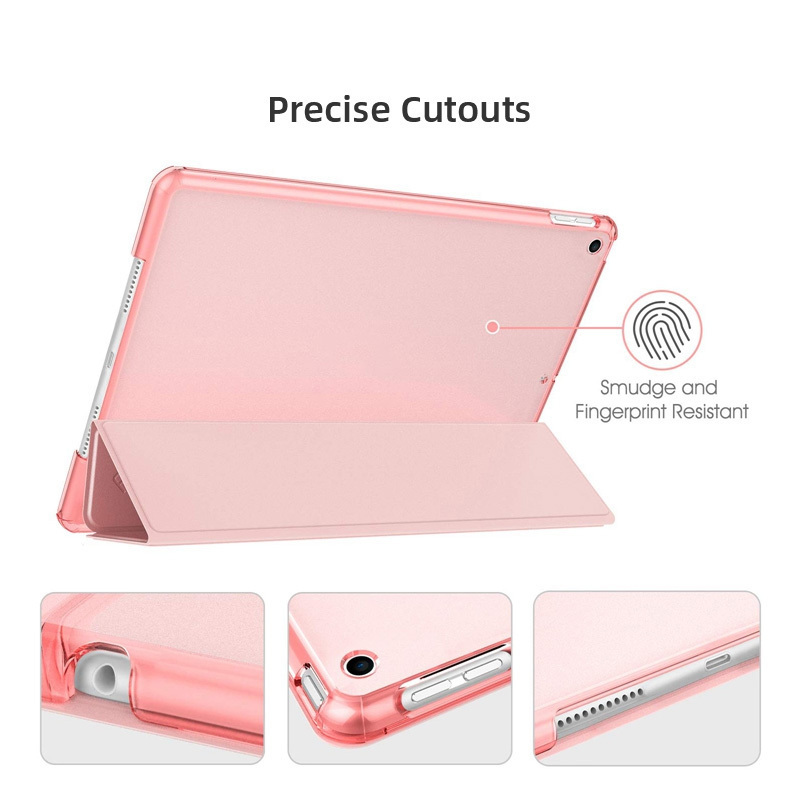 Manufacturer Custom Designer Shockproof Tablet Cases Tpu Semi-Transparent Back Cover For Ipad Mini 1 2 3 Case 7.9 Inch