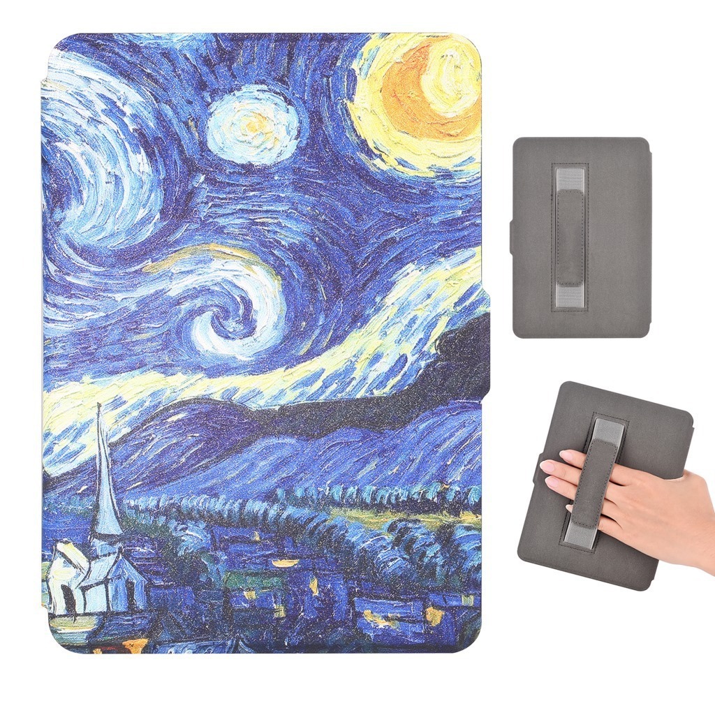 2023 New Design Kindle Case Cover Paperwhite 5 Shockproof PU Cover With Hand Support For Kindle Case Paperwhite 11th Gen M2L3EK