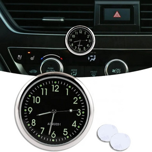 2024Mini Watch Car Watch Quartz Clock Electronic Clock Waterproof Bicycle Motorcycle Watch Auto Car Clock