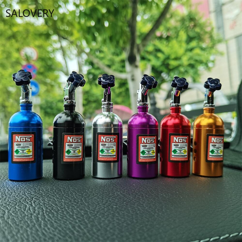 NOS air Freshener Fragrance Ntrogen Bottle Diffuser Car Tuning Part Ornaments Flavoring For Car Smell Perfume Scent