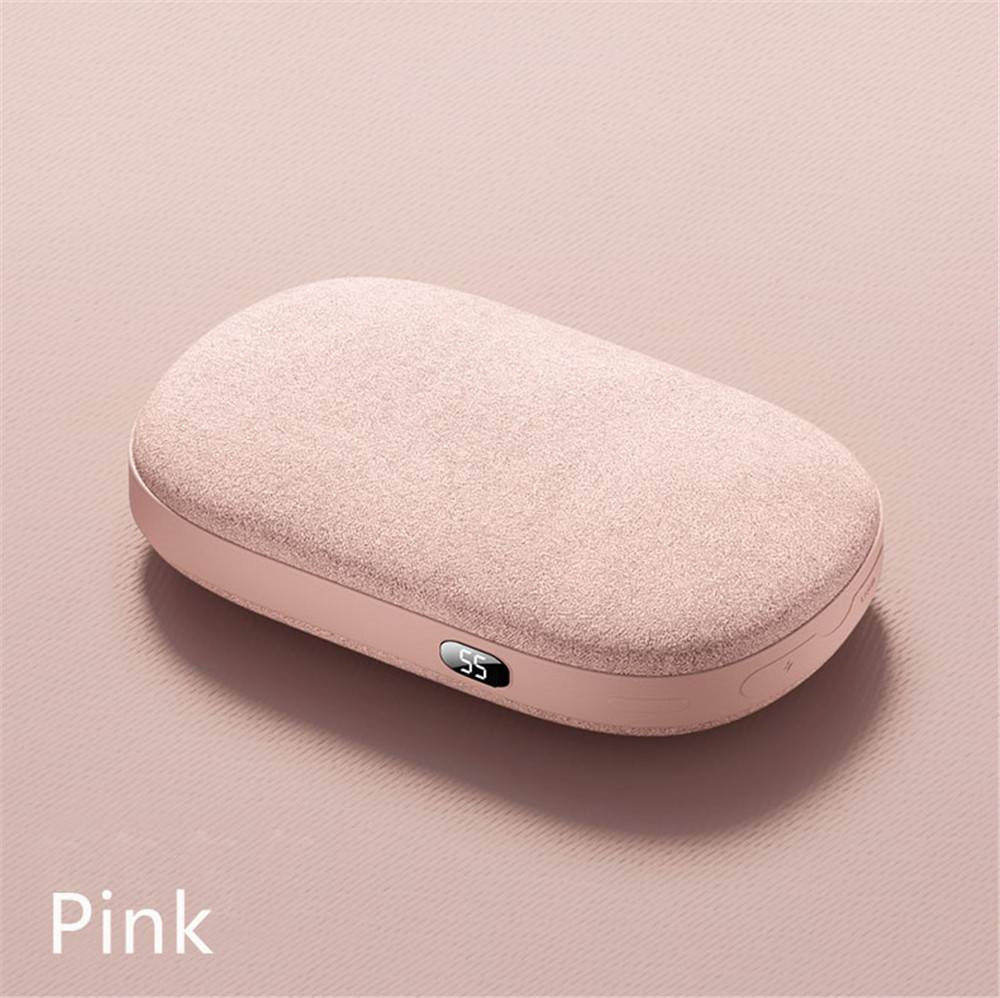 10000mah Mini Electric Heaters USB Rechargeable Portable Hand Warmer 10 Aluminum Heat Sink USB Electric Heating Had 5V 290 G