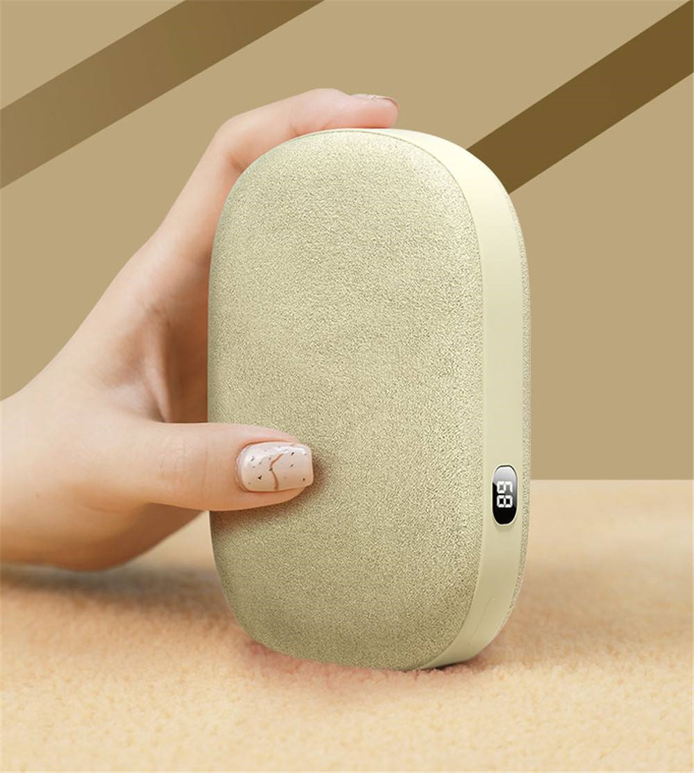 10000mah Mini Electric Heaters USB Rechargeable Portable Hand Warmer 10 Aluminum Heat Sink USB Electric Heating Had 5V 290 G