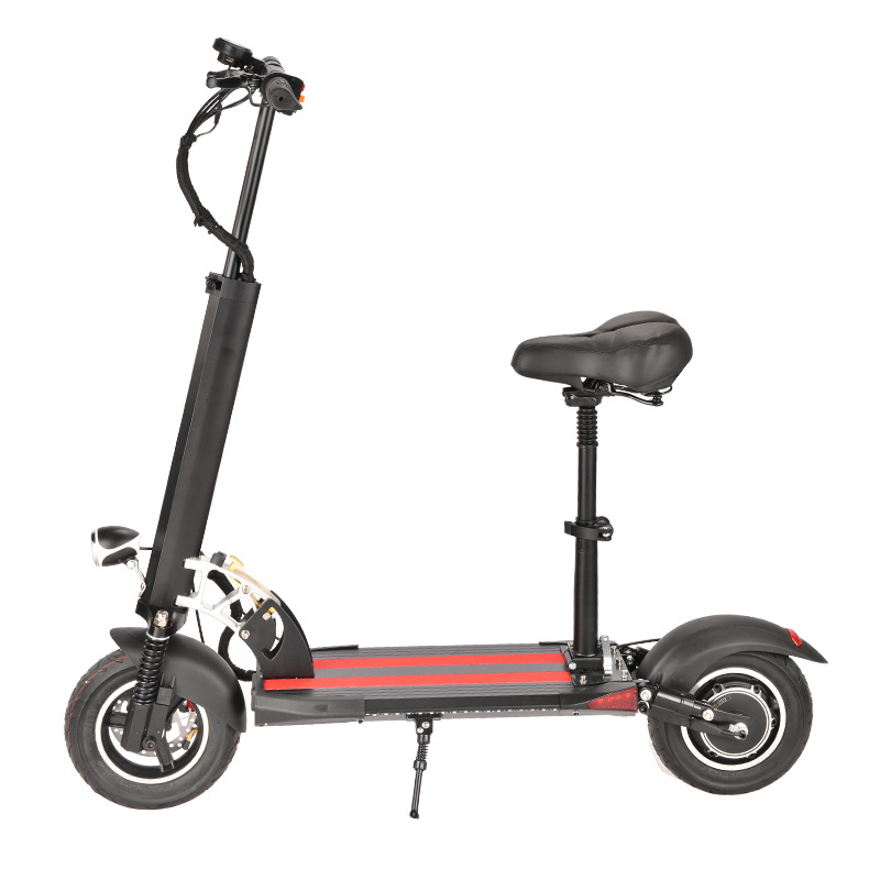 Hot Sale 800w Electric Scooter With Removable Seat Front Double Shock Absorber Electric Folding Scooter