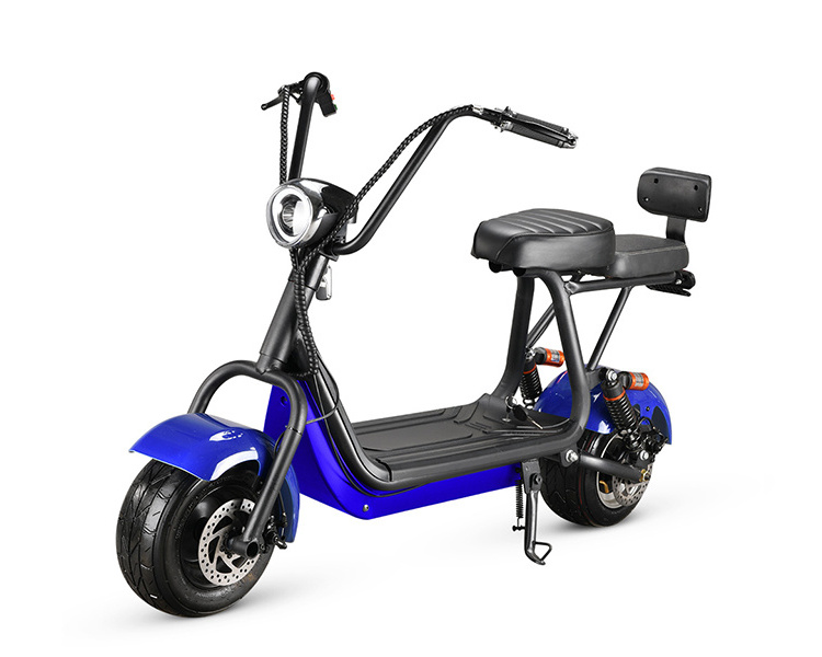 CE 48v Europe Warehouse 800w Fat Tire Moped Electric Motorcycles Scooter Kids Electric Dirt bike Citycoco Scooter