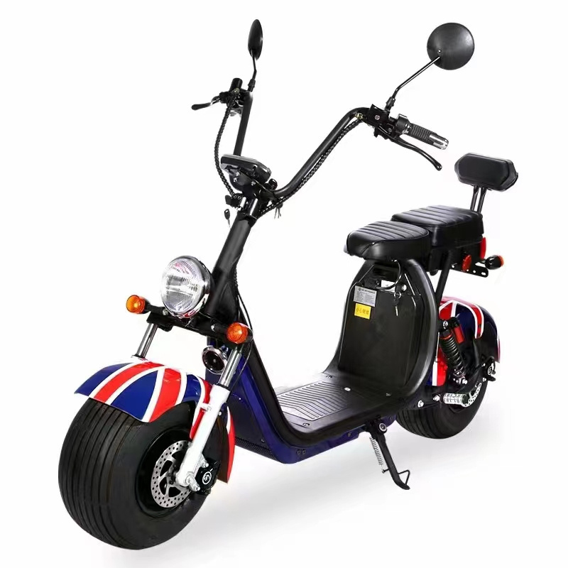 CE/EEC/COC 60V Electric Scooter Off-road 2 Wheel Citycoco Moped Electric Motorcycle E Scooter City For Adult Bicycle