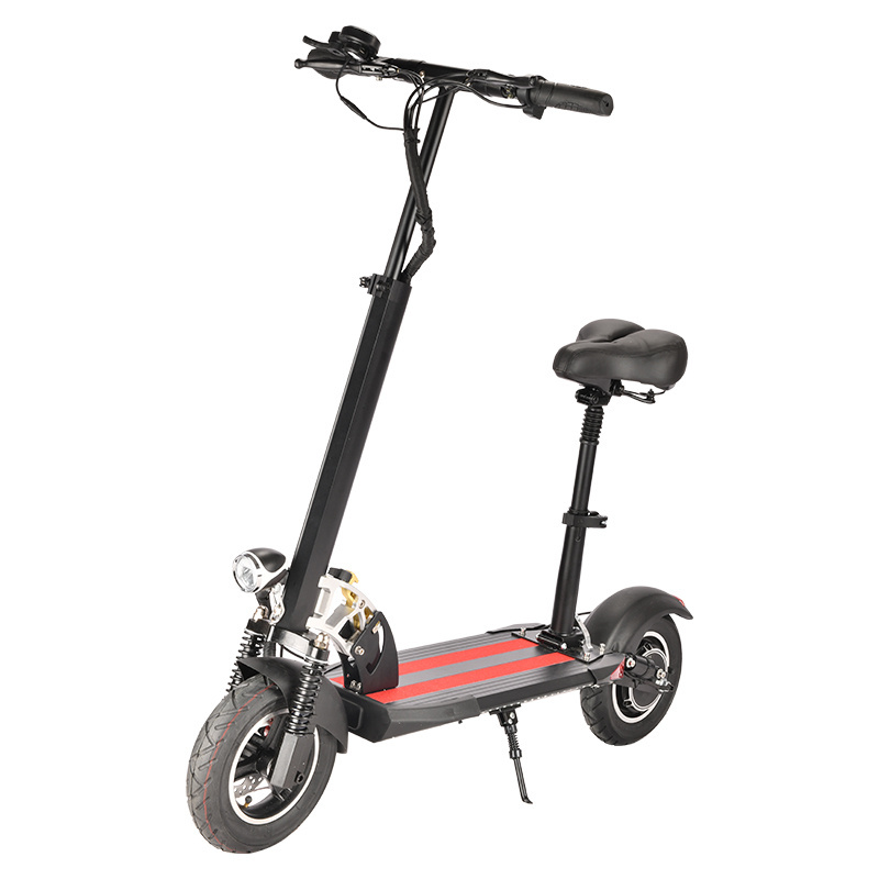 Hot Sale 800w Electric Scooter With Removable Seat Front Double Shock Absorber Electric Folding Scooter