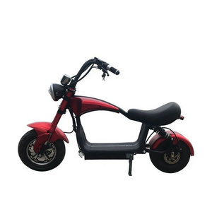 Double Hydraulic Shock Absorption Electric Scooter Lithium Battery Adults Bike Citycoco 2 Wheel Fat Tire Motorcycles E Scooter