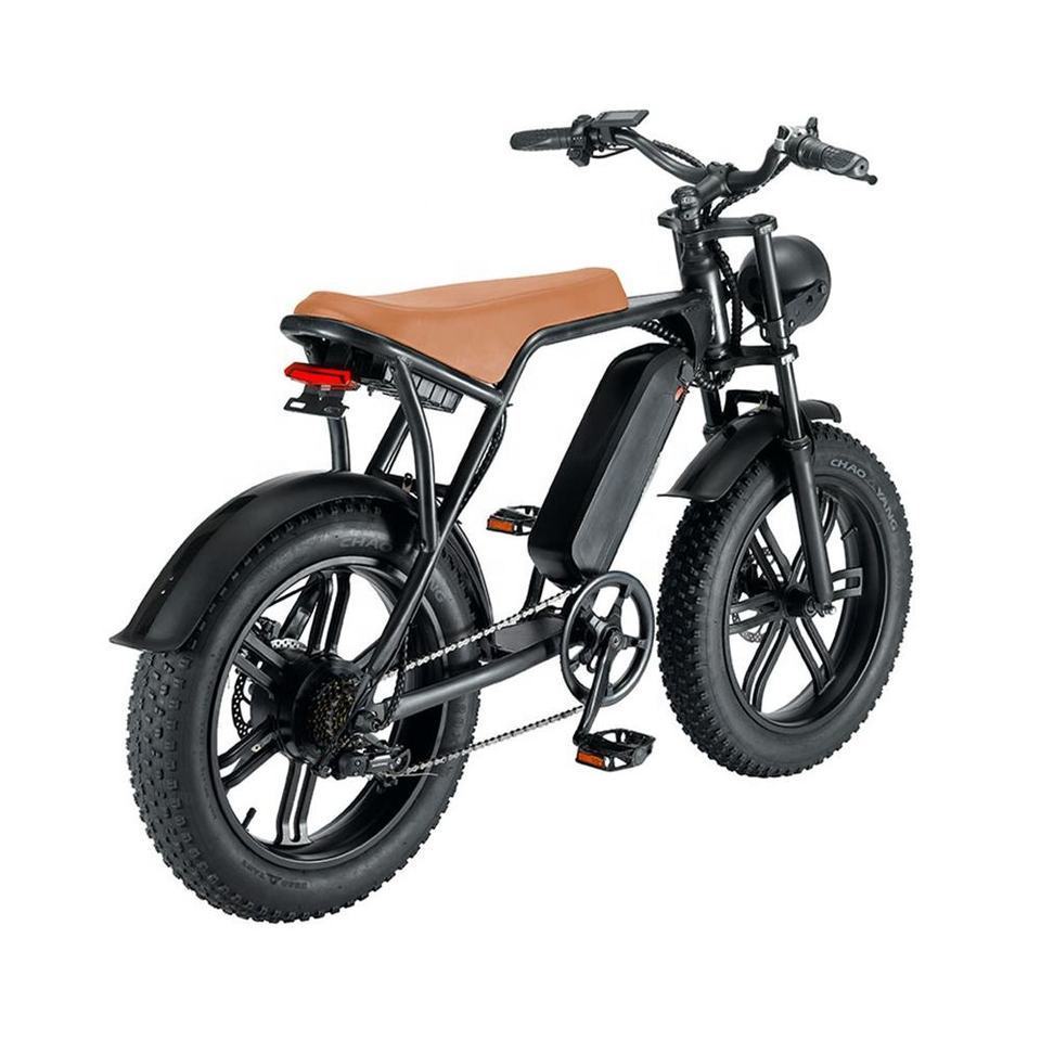 Electric City Bicycle Full Suspension 750-1000w Fat Tire Electric Dirt Bike Adult off-road Motorcycles Mountain Bike