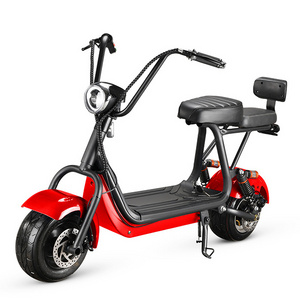 CE 48v Europe Warehouse 800w Fat Tire Moped Electric Motorcycles Scooter Kids Electric Dirt bike Citycoco Scooter