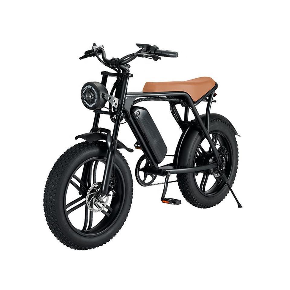 Electric City Bicycle Full Suspension 750-1000w Fat Tire Electric Dirt Bike Adult off-road Motorcycles Mountain Bike