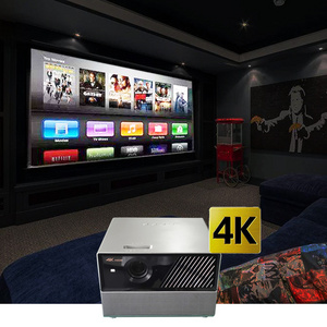 2500 ansi lumens 3LCD 4K ultra HD home cinema theatre 4k laser projector TV