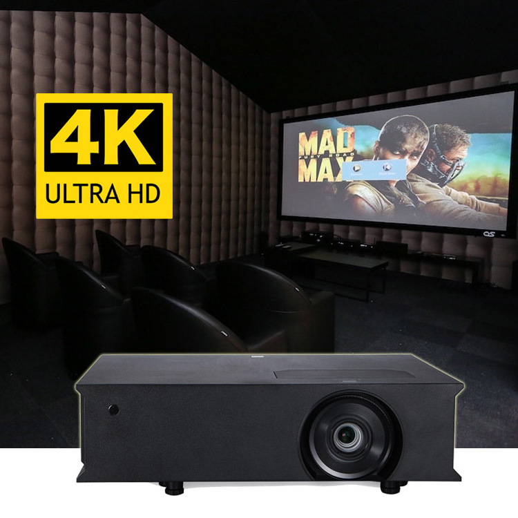 Projector hd 4k 1080p home theater 7000 ansi lumens 4k 3840*2160 laser short throw  projector