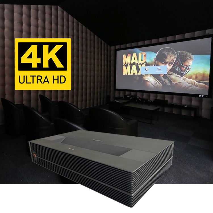 3500 ansi lumens ultra short throw  UHD Projector hd 4k 1080p home theater