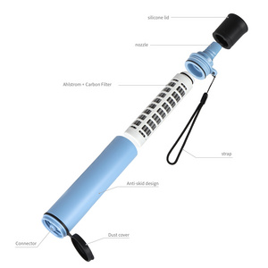 outdoor water filter portable survival kit worldwide popular straw water filter