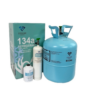 Refrigeration gas R134a Net weight 13.6kg Gross weight 16.6kg  gas in hydrocarbon cheap price