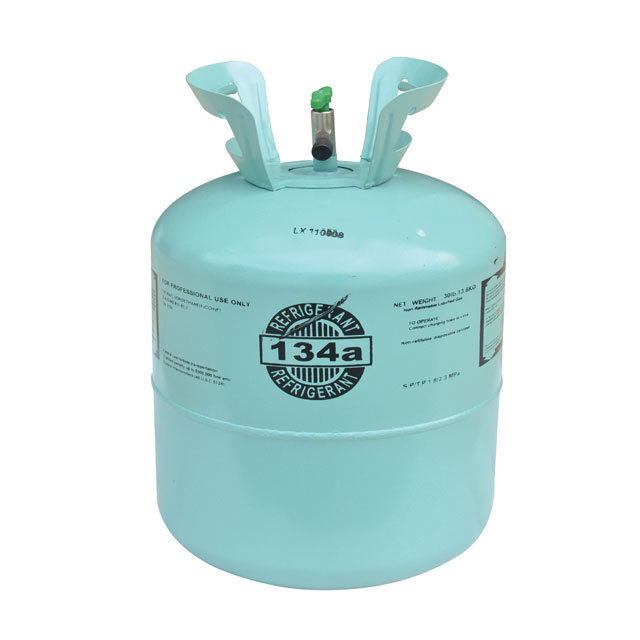 COOLWE Factory cheap price 99.9% Purity HFC-134a/R134a Refrigerant Gas Packed in 30lb 13.6kg