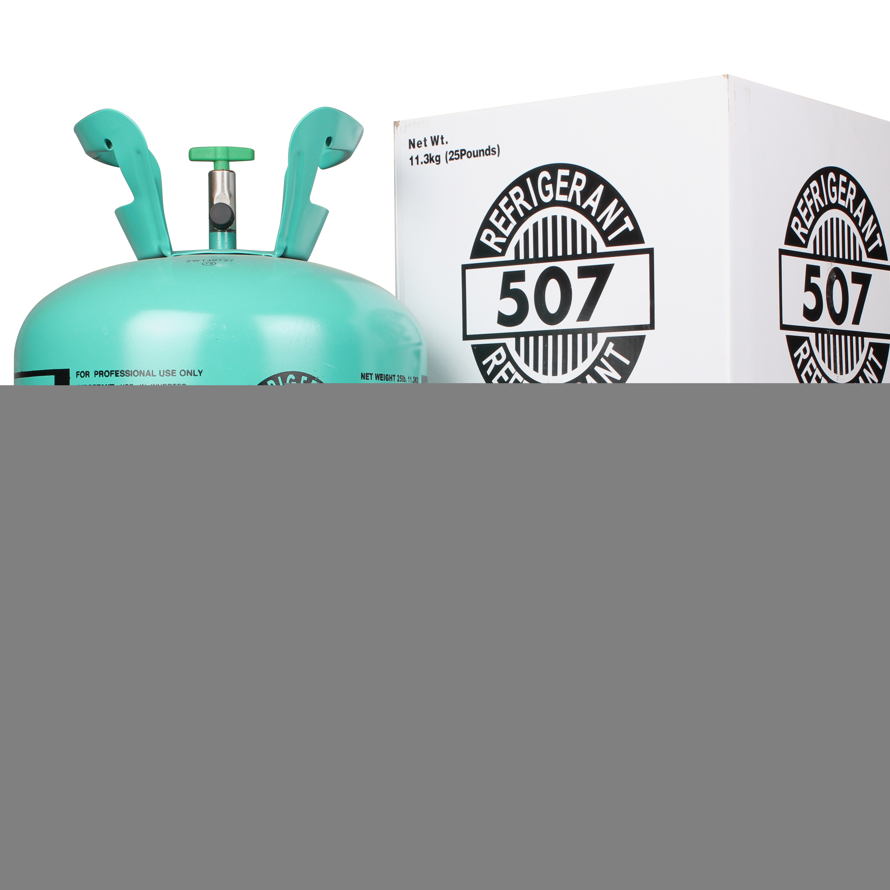 Factory supply pure gas refrigerant r507 11.3kg cylinder gas r507a r507c refrigerant