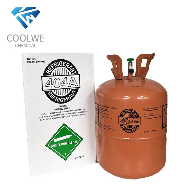 High Quality Refrigerant R404a Gas for Sale Air Conditioner R404a original authentic High Purity 99.9% R404a