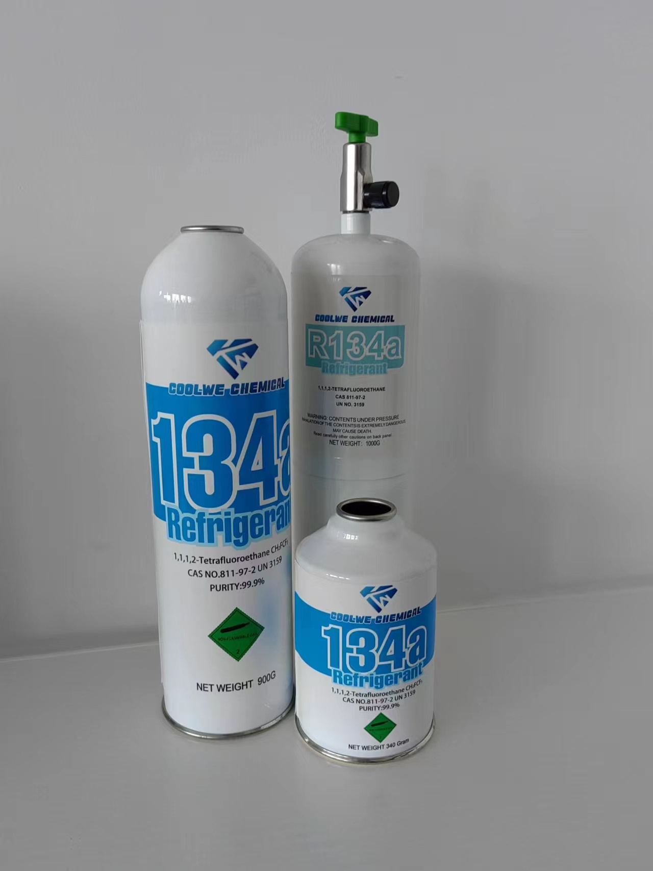 Factory wholesale r134a refrigerant pure gas r134a refrigerant cool gas r134a cans