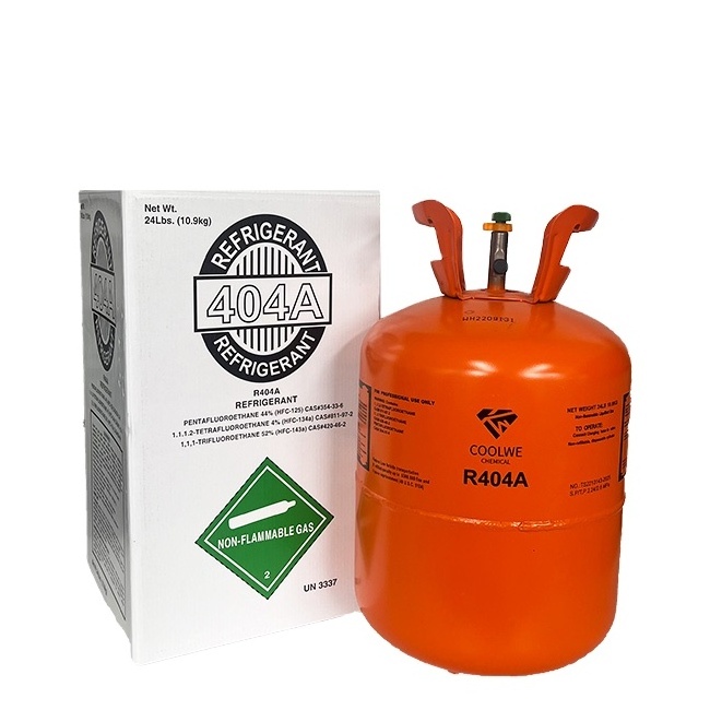 High Quality Refrigerant R404a Gas for Sale Air Conditioner R404a original authentic High Purity 99.9% R404a