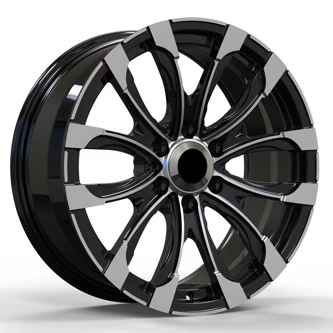 6x139.7 6x135 suv 4x4 alloy rims for offroad 17 to 23 inch et10-40  Multi Spoke Design for Toyota ford jeep passenger car wheel