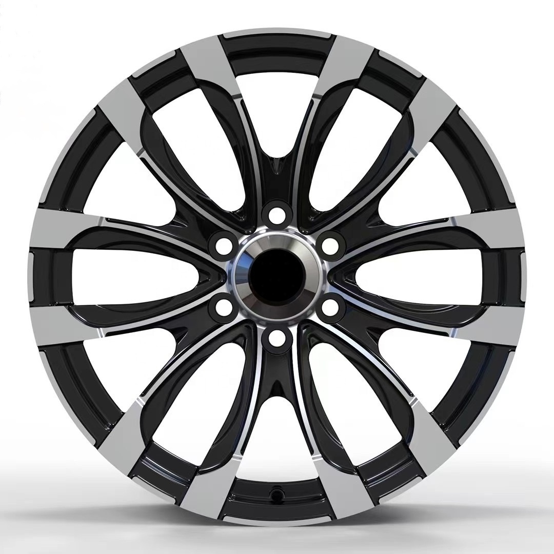 6x139.7 6x135 suv 4x4 alloy rims for offroad 17 to 23 inch et10-40  Multi Spoke Design for Toyota ford jeep passenger car wheel