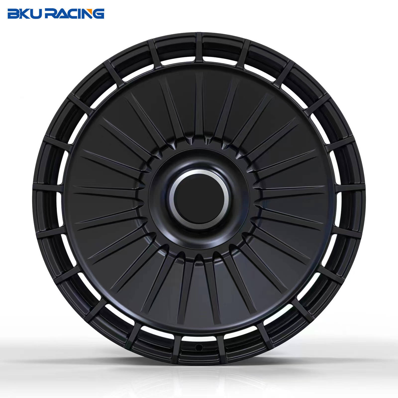 Bku racing 5X130 5x112 wheels 20 21 22 inch Forged Black Finish Passenger Car Wheels for mercedes wheels w223 w222 G63 G500 W463