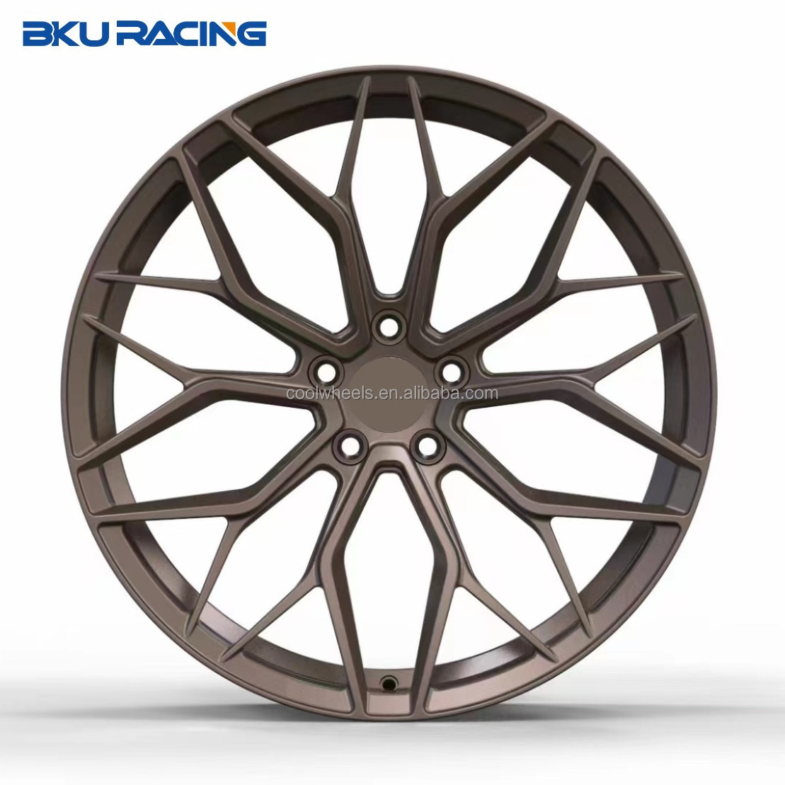 Bku racing 5x112 wheels 19 20 21 22 inch forged alloy passenger car wheels rims for Audi S4 S5 S7 S8 RS3 RS4 RS5 RS6 RS7 RSQ8