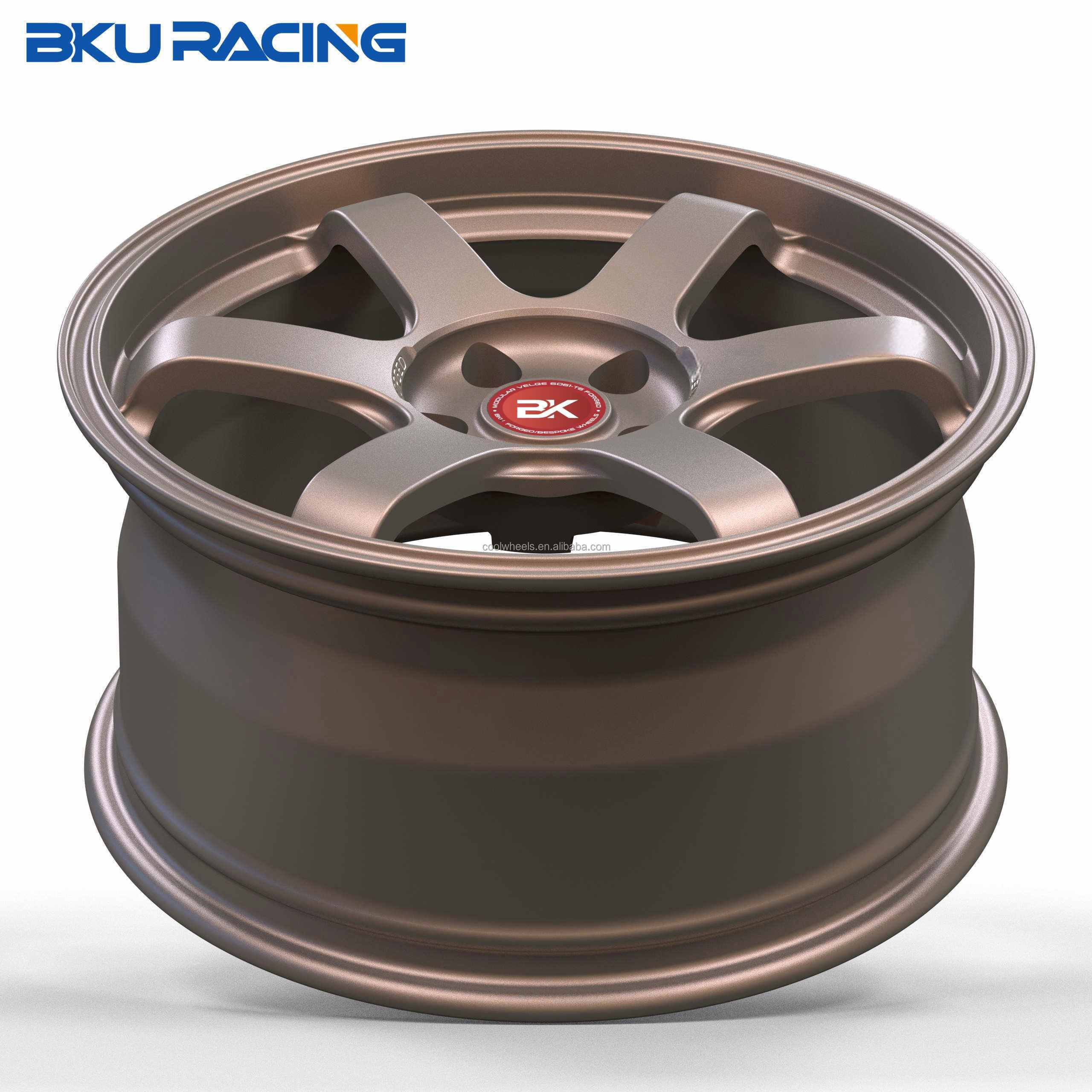 Bku racing 5x114.3 wheels 17 18 19 20 inch dark gold Passenger Car Wheels hubs rims jantes for JDM wheels civic accord mazda mx5