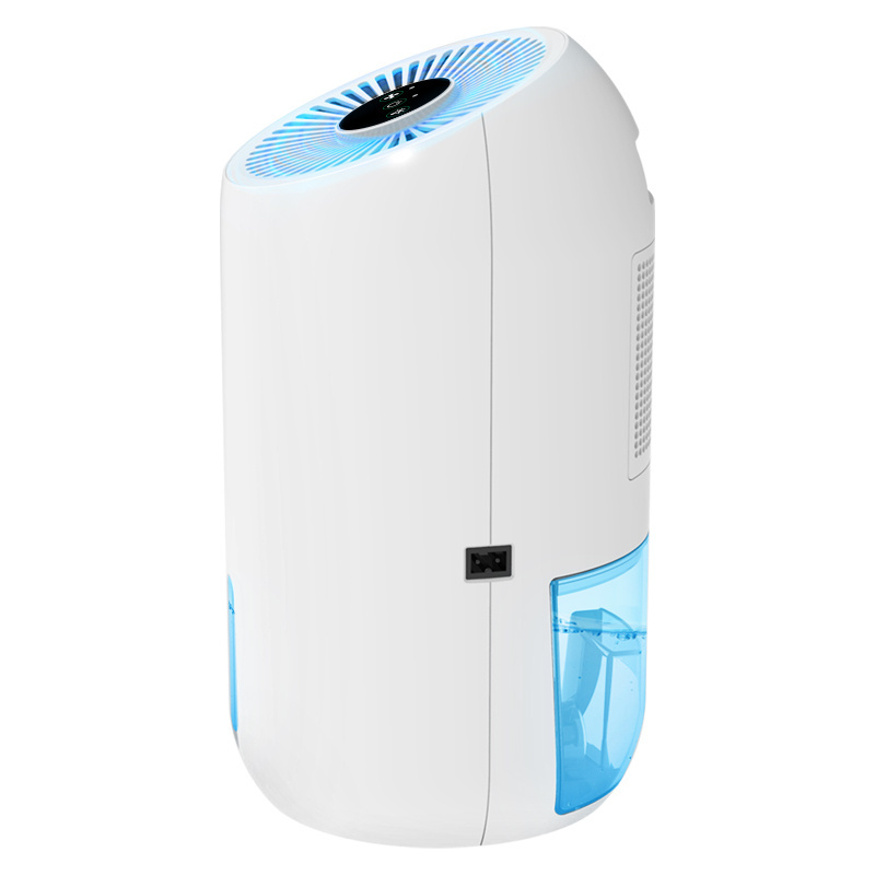 1650ML Household Electric Moisture Absorber Machine  7 Colors LED Light  Portable Air Dryer Mini Dehumidifier