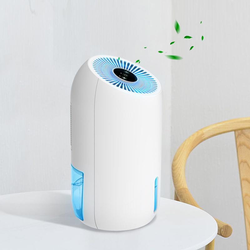 1650ML Household Electric Moisture Absorber Machine  7 Colors LED Light  Portable Air Dryer Mini Dehumidifier