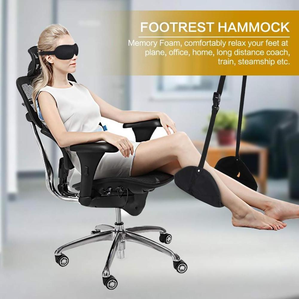 wholesale portable chair office home foot hammock travel outdoor indoor Mini foot feet rest hammock