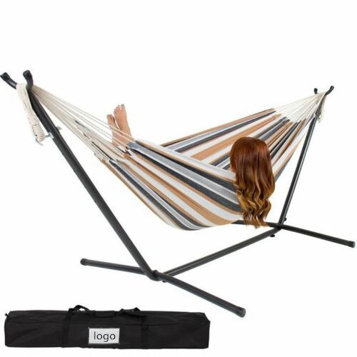 OEM Hammock Steel Stand With Carry Bag and Cotton Hammock