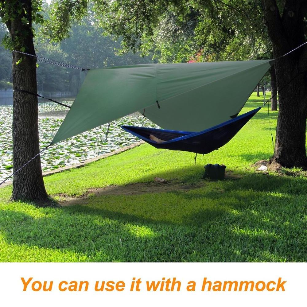 hot sales Customize Hammock Tarp Fits Double Hammocks Cover Sun Shelter Rain Fly