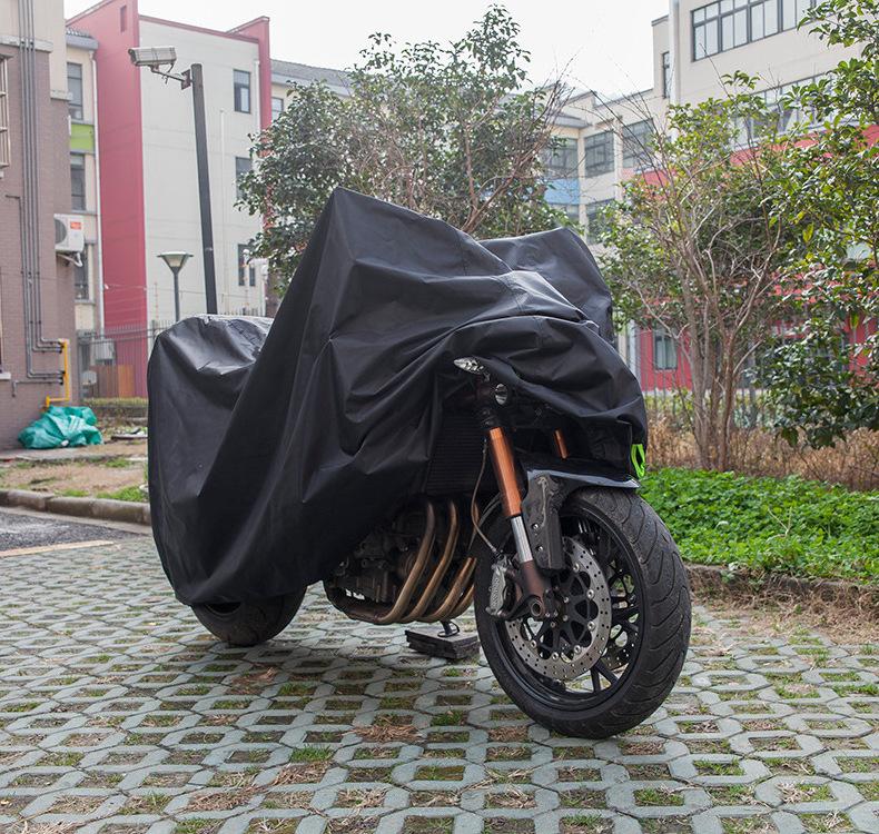 Waterproof Motorcycle Cover / Outdoor Uv Protector Cruisers Touring Bike / Rain Dustproof Motorcycle Cover