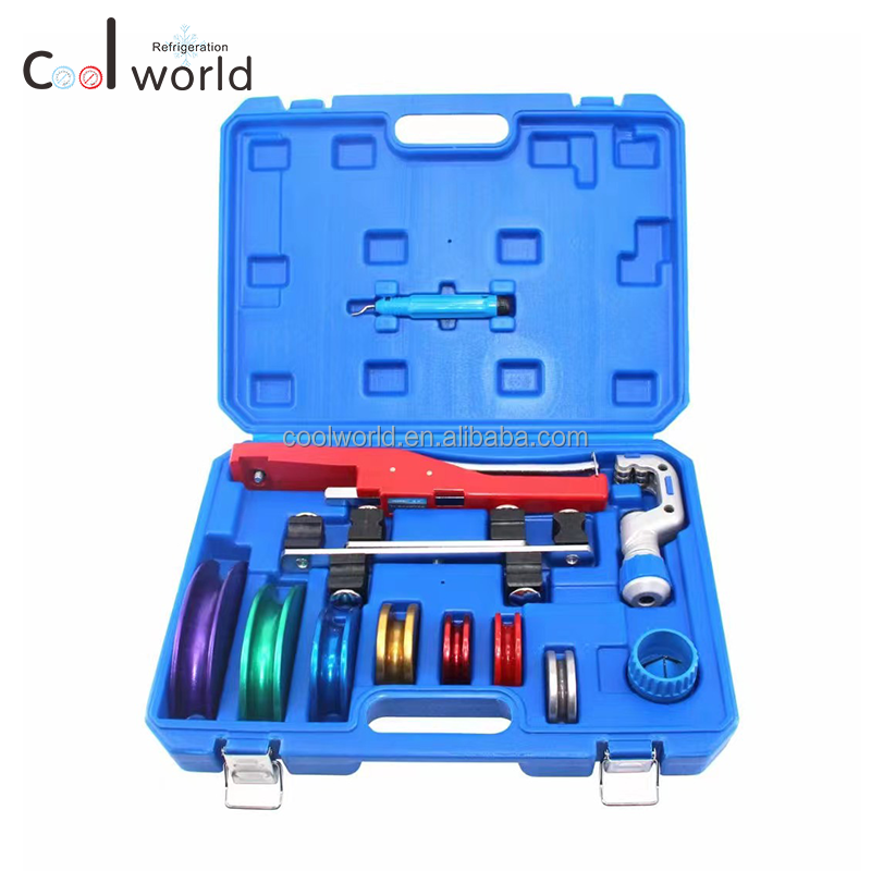 New CT-999RF-C tube bender kit with color wheel, reverse direction bending function for Copper tube aluminum tube