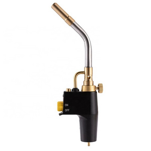 self ingiting hand torch with MAPP/PROPANE CGA600 connection welding torch