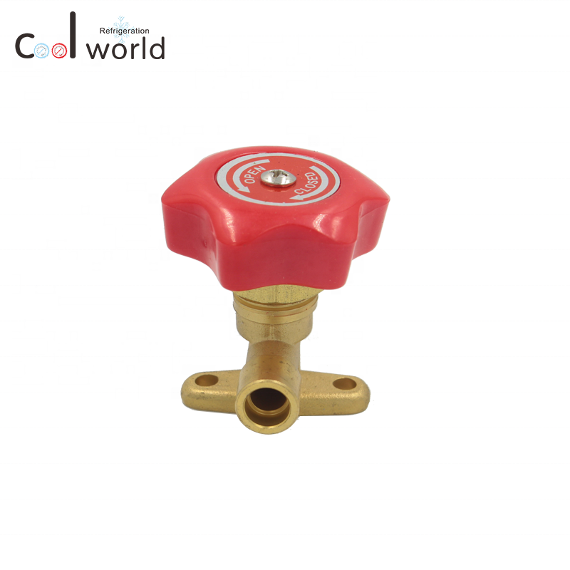 Good Quality Refrigeration Hand Valve  brass shut off hand valve