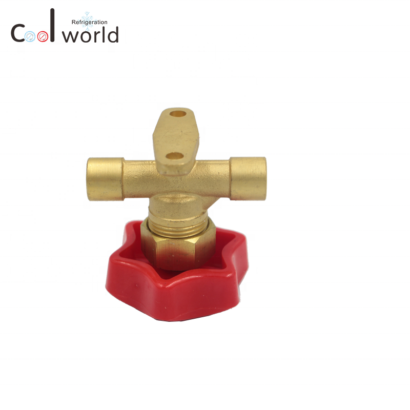 Good Quality Refrigeration Hand Valve  brass shut off hand valve