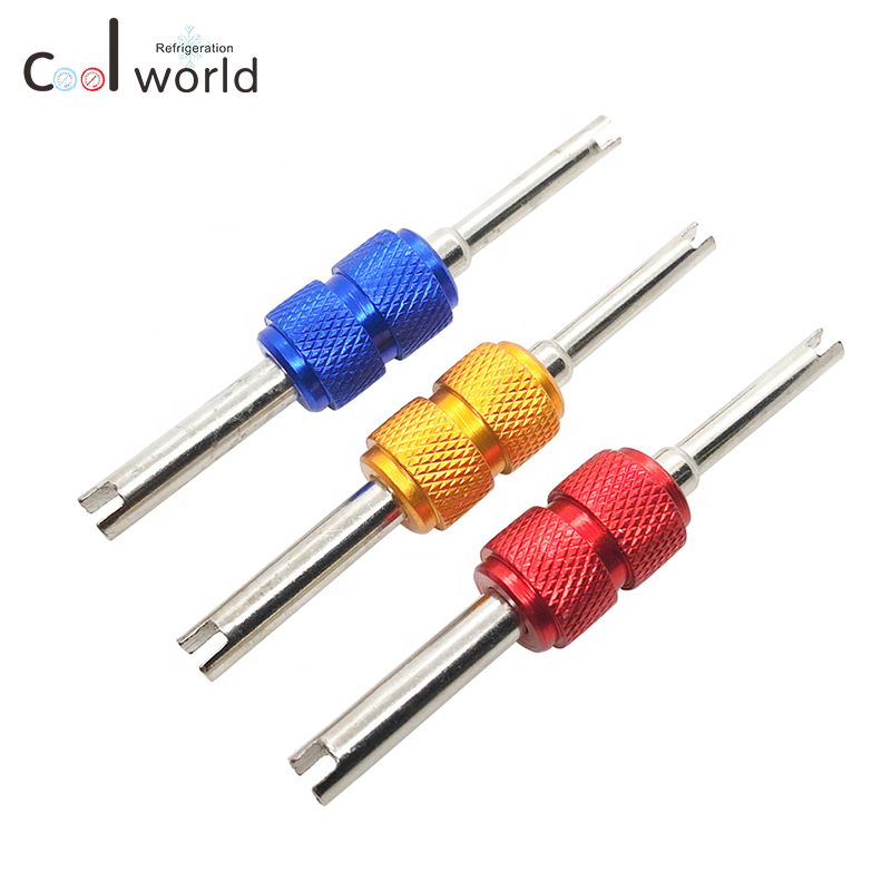 Universal Tire Valve Core Stems Remover Screwdriver Auto Truck Bicycle Wheel Repair Install Remove Tool Car Styling Dual Use